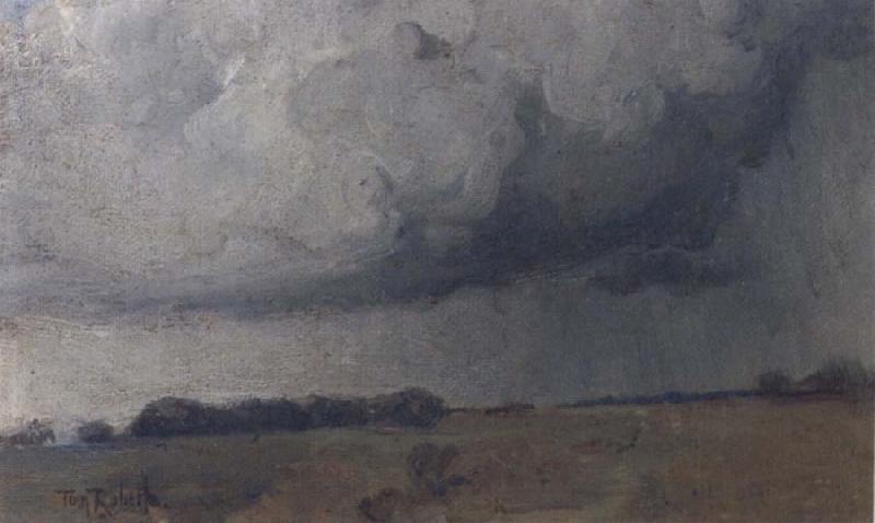 Tom roberts Storm clouds France oil painting art